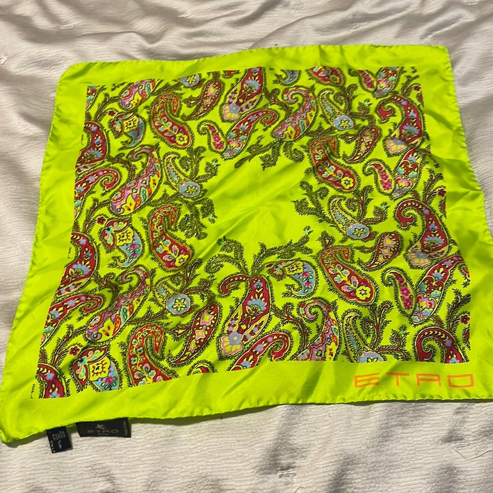 Etro silk scarf